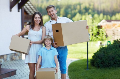 Furniture pick-up service helping clear a Barnet home