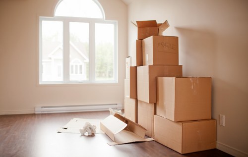 Furniture transport for a residential move in Barnet