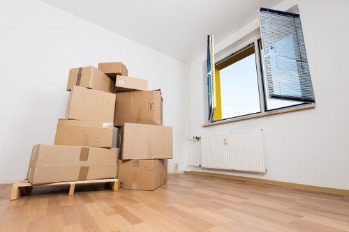 Organised packing materials for fragile items and household belongings in Barnet