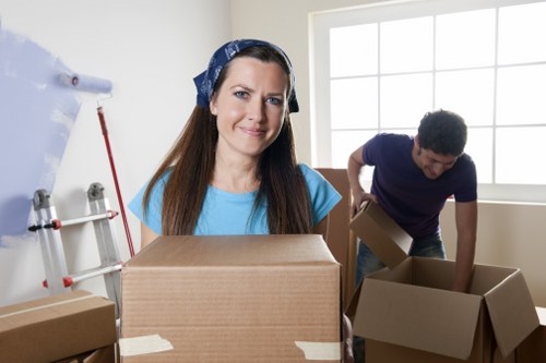 Local flat removals service managing access and parking in Barnet