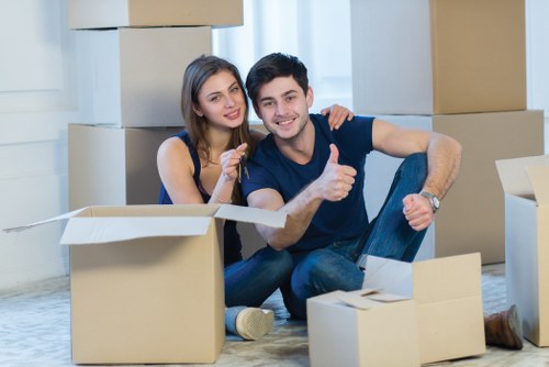 Careful lifting and transport of bulky household furniture in Barnet