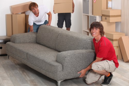 Office relocation materials prepared by Barnet movers