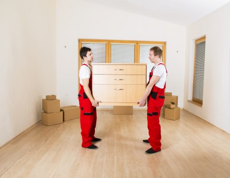 Bulky furniture collection for a property in Barnet