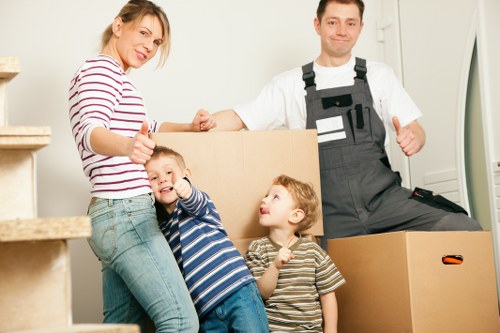 Commercial office furniture relocation service in Barnet